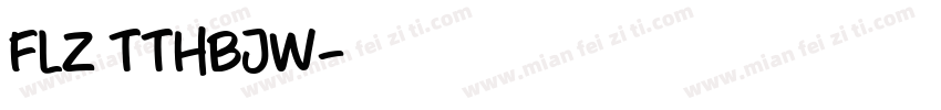 FLZ TTHBJW字体转换